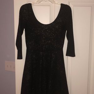 Maitai mesh dress with gold